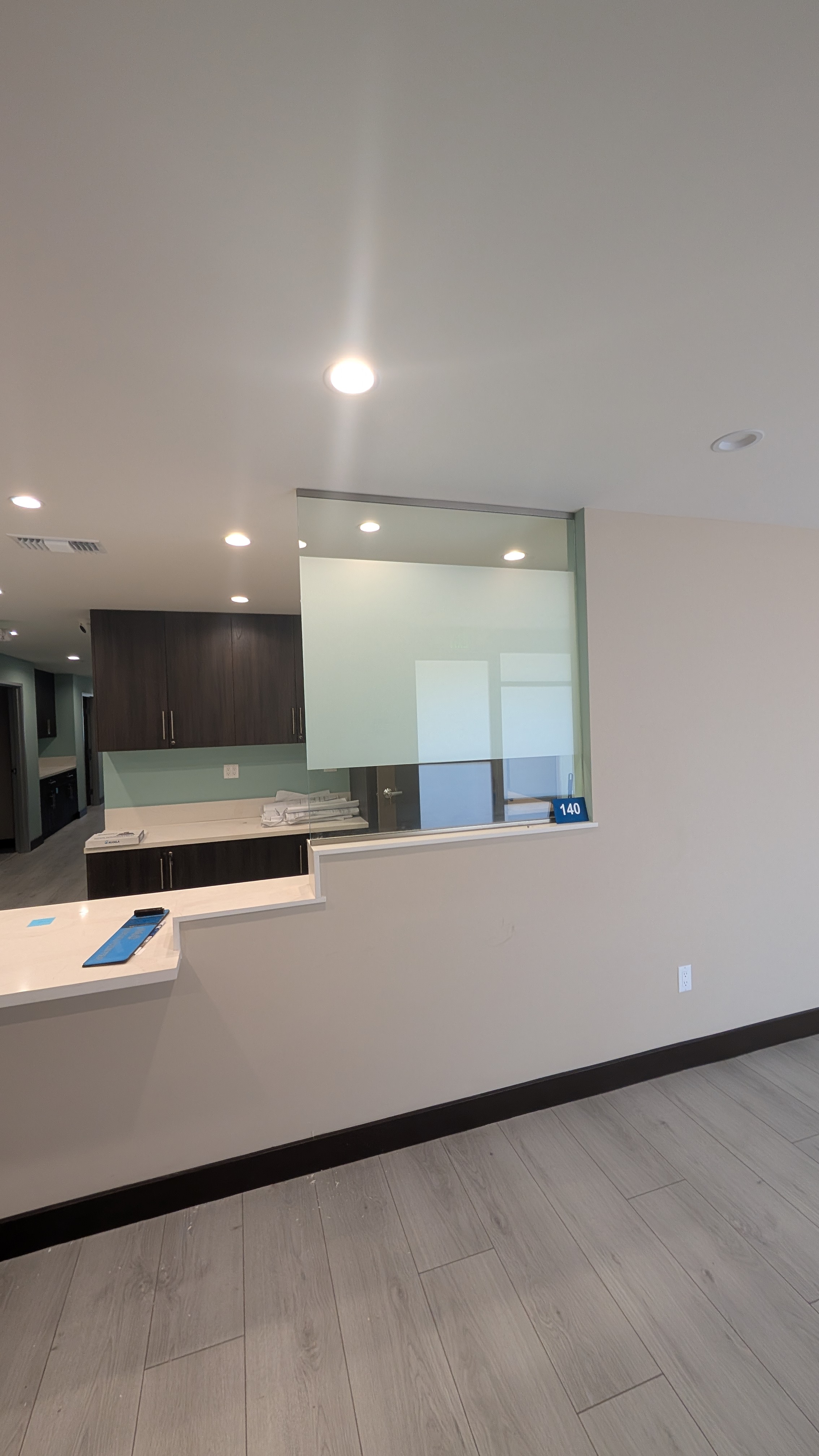Frosted Film & Custom Graphics installation in Glendale